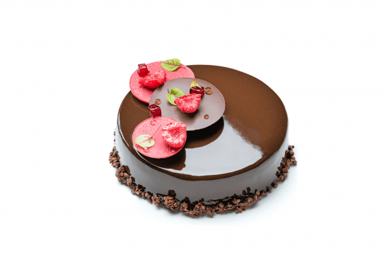 Entremet chocolat citron