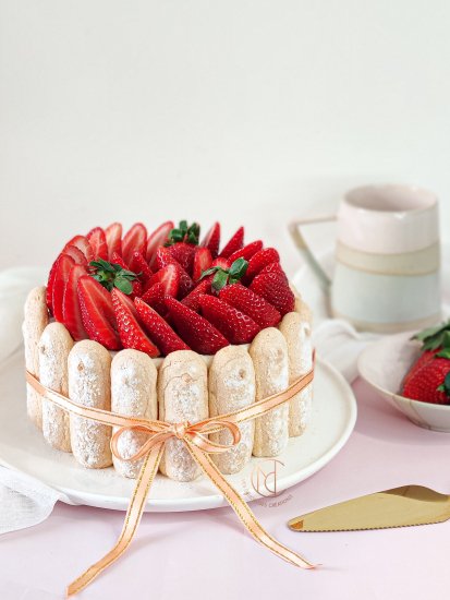 charlotte au fraise