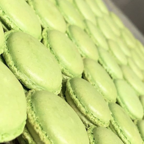 macaron chocolat et fruit
